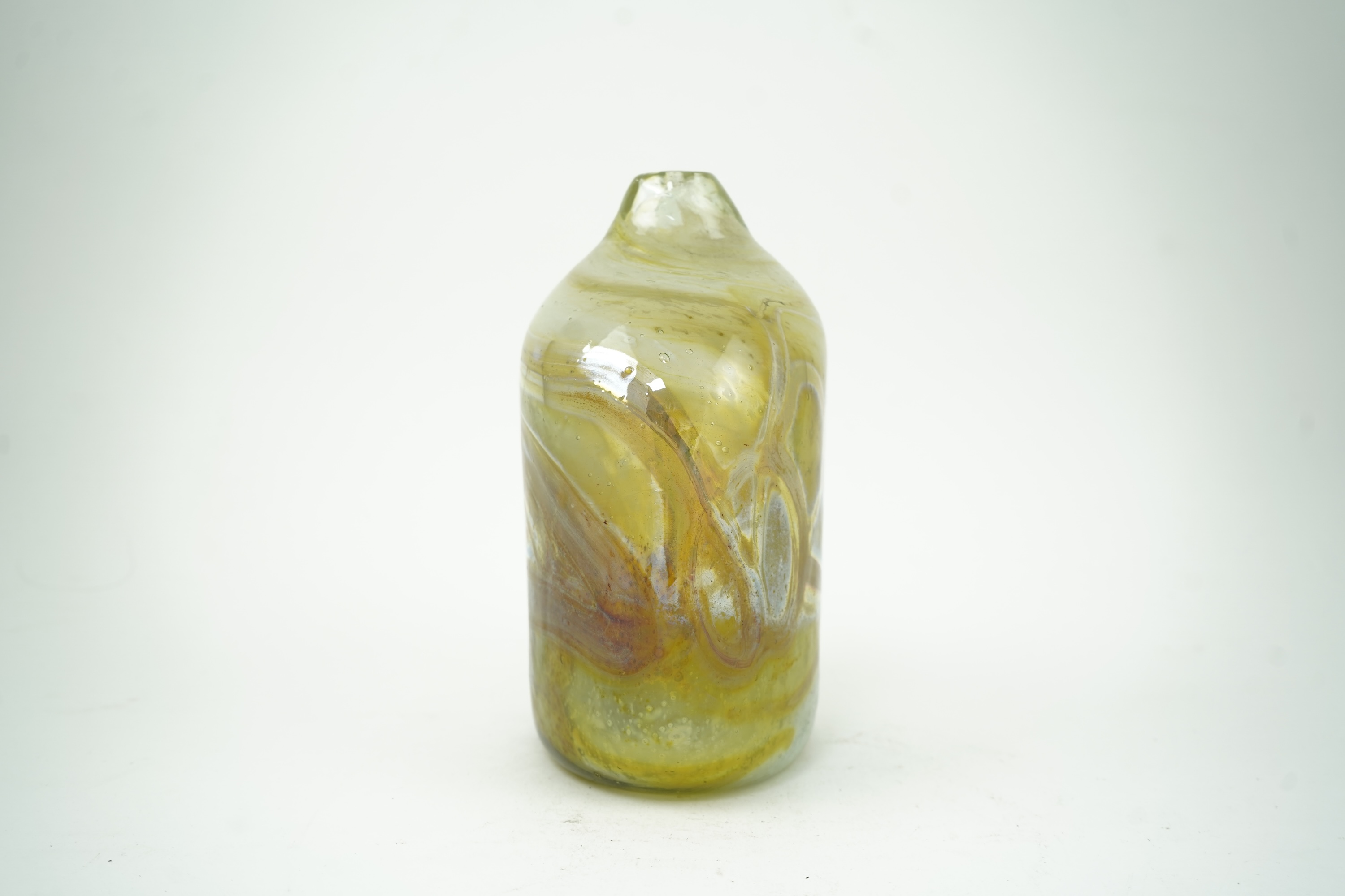 Samuel J. Herman (Mexican/American/British, 1936-2020): A freeform studio glass bottle vase